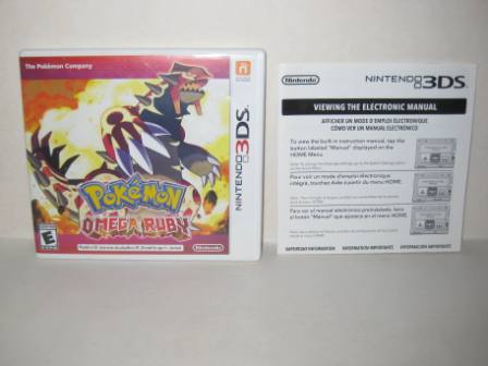 Pokemon Omega Ruby (CASE ONLY) - Nintendo 3DS